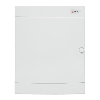 Щит распределительный навесной "Unix" белая дверь 2х12 модулей IP40 EKF PROxima, ux-2x12-nw