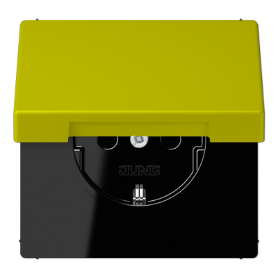 Клавиши для сдвоенных выключателей и кнопок с полем для надписи; коричневые, CD595NA