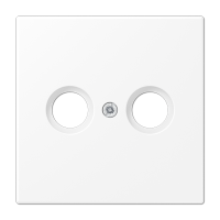 Kрышка для TV-FM розеток; термопласт; белый матовый, LS990TVWWM Kрышка для TV-FM розеток; термопласт; белый матовый, LS990TVWWM