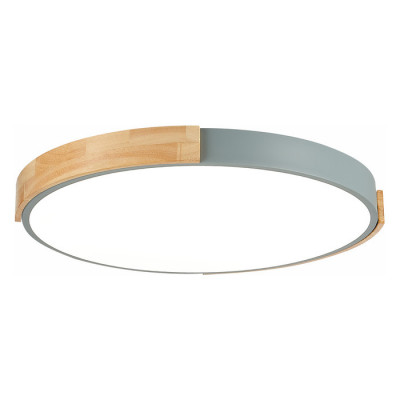 Evoluce SLE201372-01 Светильник потолочный Серый, Светлое дерево/Белый LED 1*40W 3000K/4000K/6000K