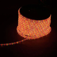 Дюралайт (лента светодиодная), 3W 50м 230V 72LED/м 11х18мм, синий-красный, LED-F3W с 2 заглушками, 2 сетевыми шнурами, 2 коннекторами в комплекте, Feron 26210