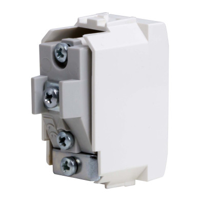 ДКС TV розетка без согласующего сопротивления (проходная), белая, 1мод., 76581B