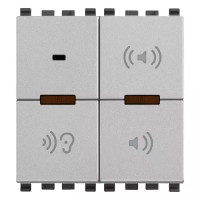 Vimar Микрофон, серебро матовое, 20586.N