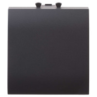 4412982 - ДКС Вывод кабеля модульный "Avanti", "Черный матовый", 2 модуля