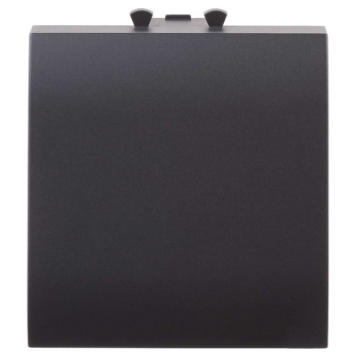 4412982 - ДКС Вывод кабеля модульный "Avanti", "Черный матовый", 2 модуля