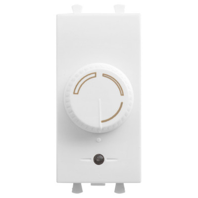 4400131 - ДКС Диммер поворотный модульный, "Avanti", "Белое облако", 1 модуль