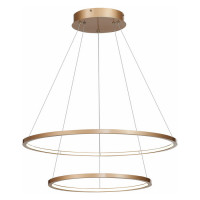 ST LUCE ST603.243.56 Светильник подвесной ST-Luce Золотистый/Белый LED 1*56W 4000K