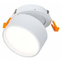 ST LUCE ST651.548.09 Встраиваемый поворотный светильник Белый LED 1*9W 4000K 720Lm Ra>90 120° IP20 D85xH68 170-240VV