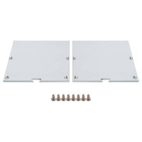 Профиль алюминиевый накладной, серебро, CAB265 с матовым экраном, 2 заглушками, 4 крепежами в комплекте, Feron 10376 Профиль алюминиевый накладной, серебро, CAB265 с матовым экраном, 2 заглушками, 4 крепежами в комплекте, Feron 10376