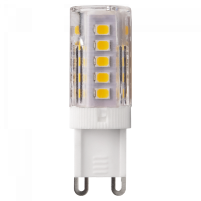 Jazzway PLED-G9  5w  2700K 320Lm 175-240V (пластик d16*50мм), 1032102B