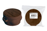 Распаячная коробка ОП D85х40мм, крышка, бук, IP54, 4вх.  инд. штрихкод TDM Electric, SQ1401-0602