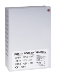 BSPS 12V21.00A=250W IP45 3г.гар. Jazzway, 1001245