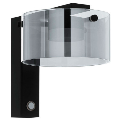 39876 Светод. бра COPILLOS сенс. димм, 1х7,2W(LED), L150, А205, H180, 570lm, сталь, черный//стекло с, 39876