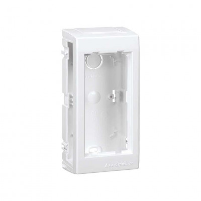 Simon SConnect Коробка CIMA PRO для наружного монтажа на 1 CIMA-модуль, белый, SBC150-9