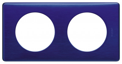 Legrand Celiane. Рамка 2-постовая. Цвет "Чернильная ночь", 068782
