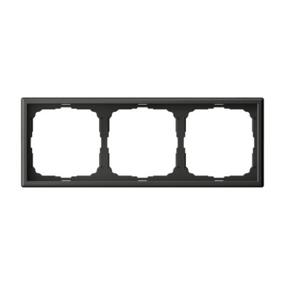 GAL001403 - ARTGALLERY 3-постовая РАМКА, универсальная, БАЗАЛЬТ, Systeme Electric