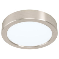 99228 Светодиод. накладной светильник FUEVA 5, 10,5W (LED), ?160, H28, 1350lm, 4000K, сталь, никель