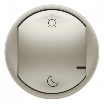 064821 - Celiane with NETATMO.Лицевая панель для беспроводного сценарного выключателя "День/Ночь".Цвет Титан