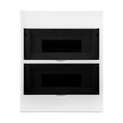 Бокс пластиковый ЩРВ-П-24 IP41 белый KRANZ, KR-11-0224