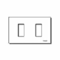 Vimar Накладка для 2 модулей пластик, черная, 08636.Z Vimar Накладка для 2 модулей пластик, черная, 08636.Z