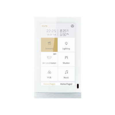 GVS CHTF-5.0/15.5.22 Сенсорная панель V50s, белая