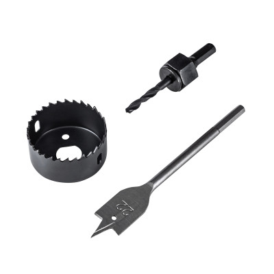 Набор для установки врезных замков, 22 мм/54 мм (перовое сверло/кольцевая пила) KRANZ, KR-92-0263