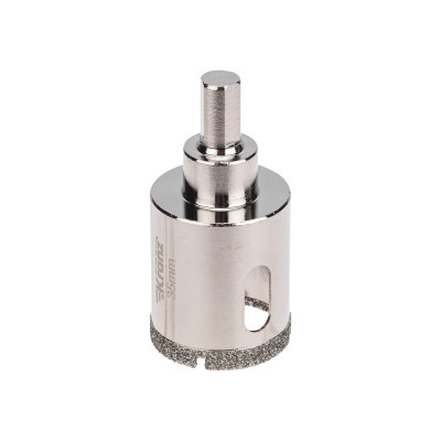 Коронка алмазная 38мм по керамограниту с центровочным сверлом KRANZ, KR-92-0027