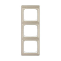 Рамка для вертикальной установки, 3 поста; акриловое стекло; золотая бронза; SL500, SL583GB