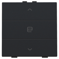 Niko Home Control Черный Кнопка управления двигателем, 161-51033