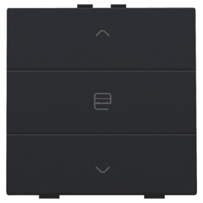 Niko Home Control Черный Кнопка управления двигателем, 161-51033