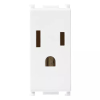 Vimar Розетка 2P+T 15A США/арабский стандарт на 1 модуль, 14245