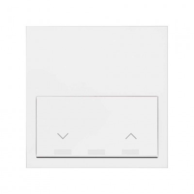 Simon 10020115-230 Кит 1 пост, фронт. 1 рамка «минимум» + 1 клавиша жалюзи цвета белый матовый S100