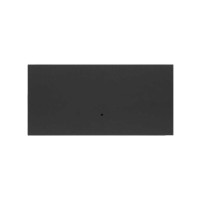 Simon 10000133-238 Клавиша двухполюсного выключателя цвета черный матовый S100