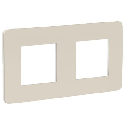 UNICA STUDIO РАМКА 2-постовая, ШАМПАНЬ/белый