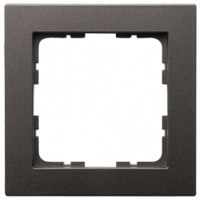 Рамка G-Classic  1-постовая, цвет Мокко, G1001Z, Jasmart Electric