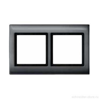 Aquadesign Рамка 2-ная  IP44, антр.