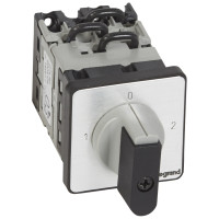 Legrand Переключатель на 2 направления - с положением ''0'', 90° - PR 12 - 3П - 6 контактов - крепление на дверце, 027492