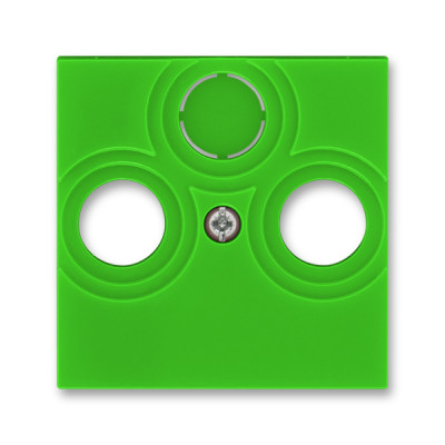 5011H-A00300 67 - Накладка ABB Levit для розеток TV-R / TV-R-SAT зелёный - 2CHH080300A4067