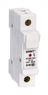 Chint Держатель плавких вставок с индикацией  RT28N-32X 10х38 1П, 520347