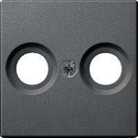 SM Накладка TV/FM, антрацит