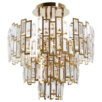 Arte Lamp MINTAKA, Люстра, цвет арматуры - ЗОЛОТО, цвет плафона/декора - ЗОЛОТО, 8х60W E14, A1005PL-8GO