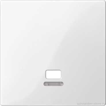 SM Накладка с линзой для выключателя со шнурком,  бел.