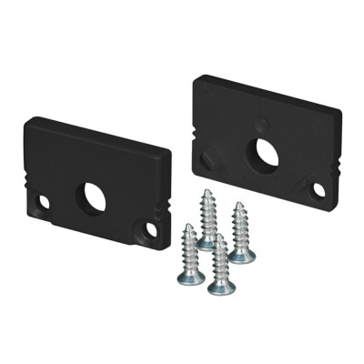 Заглушка SL-SLIM20-H13 BLACK с отверстием (Arlight, Пластик), 037513