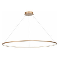 ST LUCE ST603.243.57 Светильник подвесной ST-Luce Золотистый/Белый LED 1*57W 4000K