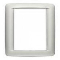 Vimar Накладка ROUND на 8 моделей серебро матовое с серебряным обрамлением, 20698.N13 Vimar Накладка ROUND на 8 моделей серебро матовое с серебряным обрамлением, 20698.N13