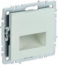 BRITE Подсветка LED встраиваемая ПЛ20-БрЖ жемч. IEK, BR-FL20-K36