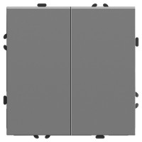 Feron Выключатель 2-клавишный (механизм) 250В, 10А, серия Эмили, RSW10-5104-10, платиново-серый, soft touch, 49944, STEKKER Feron Выключатель 2-клавишный (механизм) 250В, 10А, серия Эмили, RSW10-5104-10, платиново-серый, soft touch, 49944, STEKKER