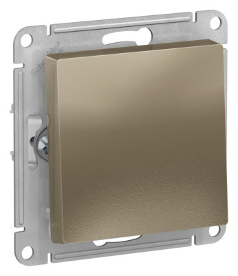 ATN000511 - ATLASDESIGN 1-клавишный ВЫКЛЮЧАТЕЛЬ, сх.1, 10АХ, механизм, ШАМПАНЬ, Systeme Electric