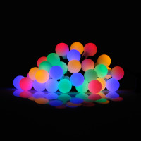 Солнечн. свет-к ФАZА SLR-G07-30M гирл., мат.шарики, мультицв, 5040847