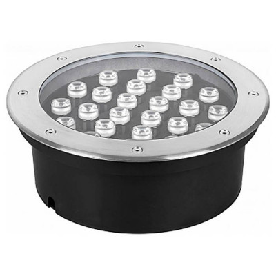 Светильник тротуарный, 36LED, 2700К, 36W, 300*H95mm, внутренний диаметр: 270mm, IP 67, SP2703, Feron 32116